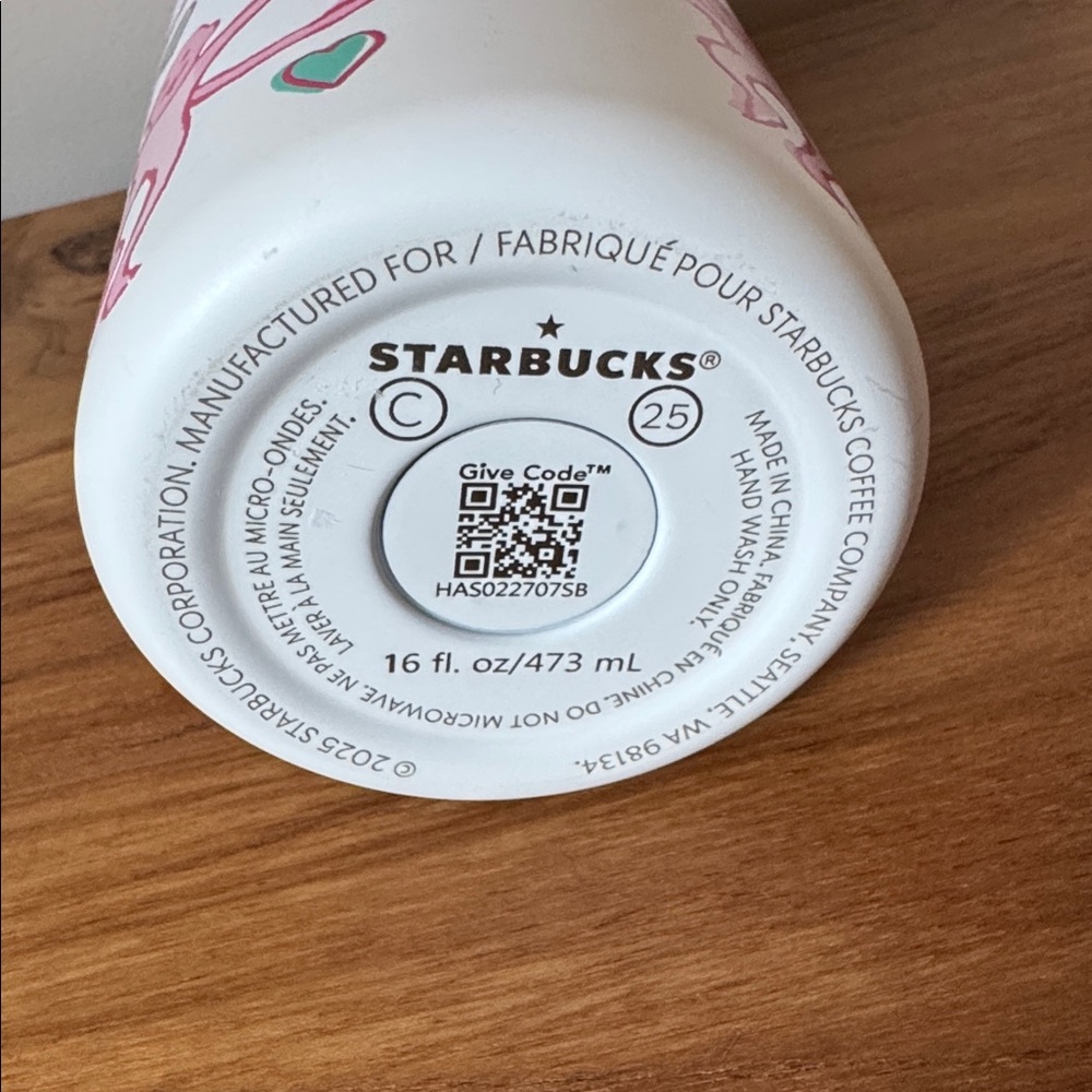 NEW Starbucks x Roller Rabbit 
Lovely Monkey
Stainless Steel Tumbler
16 oz - Picture 6 of 6